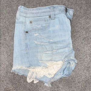 jean shorts